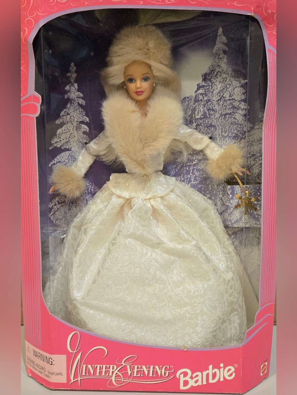 Vintage Barbie Winter Evening Special Edition In Original Box